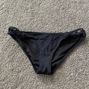 Black bikini bottoms